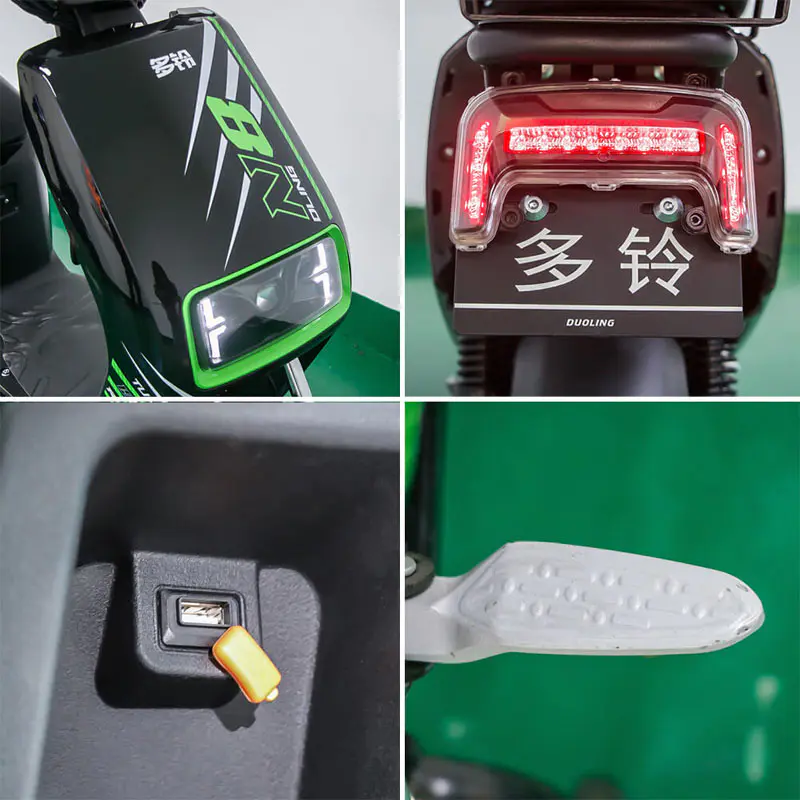 Food Delivery Scooter Battery Swapping Station