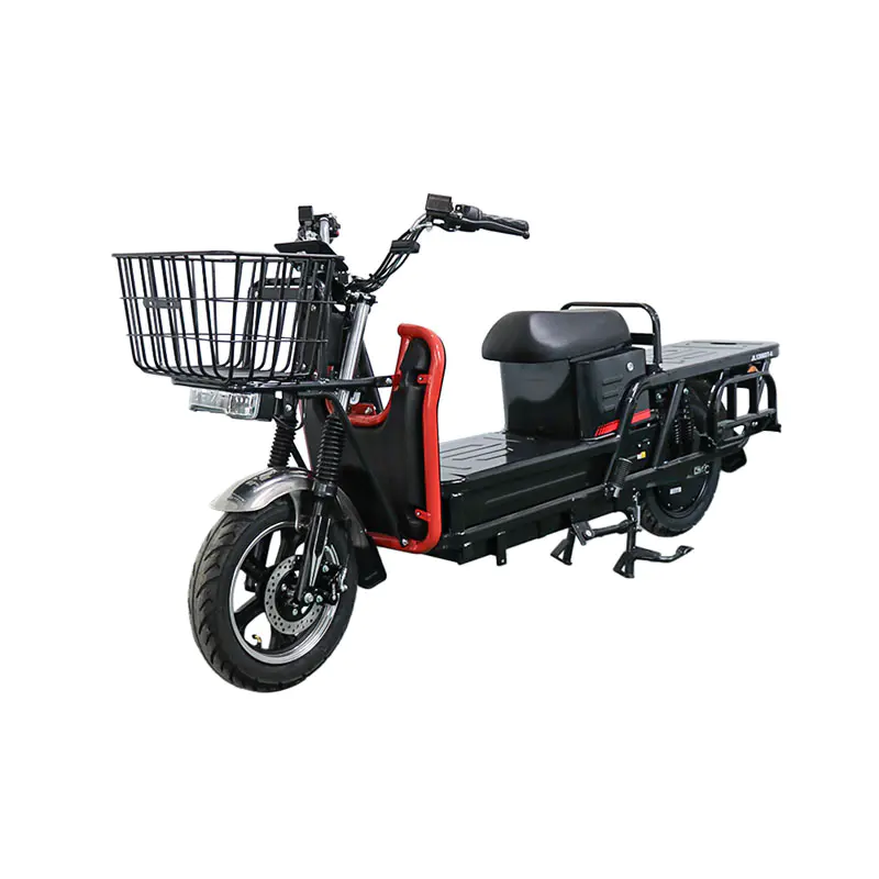 Deux roues moto de cargaison électrique